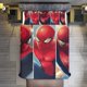 thumbnail image 1 of Spider-Man 3 Piece Sets Full/Queen Size - Reversible Microfiber Quilts with 2 Shams Soft Lightweight Bedspread Coverlet Comforter for All Season Bed Sheets, 1 of 5