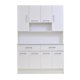 thumbnail image 1 of Mueble De Cocina Blanco 8 Puertas 2 Cajones, 1 of 5