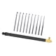 thumbnail image 5 of Kit De Bordado De Ganchos De Ganchillo Alfileres De Tejer Portátiles Para Costura De Inicio Negro, 5 of 5