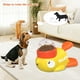 thumbnail image 4 of Comedero lento interactivo 2 en 1 para perros y juguete de rompecabezas para estimulación mental. Dispensador de golosinas con forma de pato para perros pequeños y medianos. Comederos lentos para una, 4 of 5