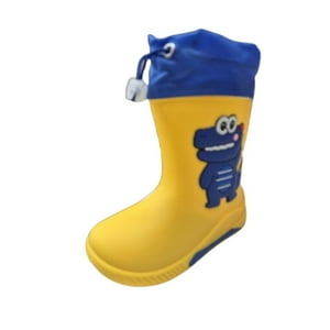 Vinnys Outlet - Bota De Agua Lluvia Niño Amarillo