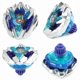 thumbnail image 4 of Set de 6 trompos giratorios Cunjxtan Metal Fusion, 4 of 8