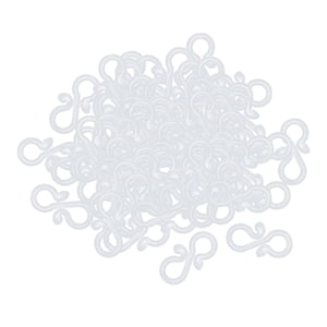 Bothyi - 100X Ganchos Para Cortina De Ducha Anillos Decorativos Para Cortina De Ducha De Baño De Granja