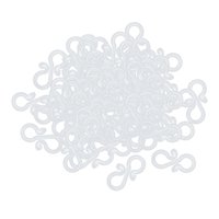 Bothyi - 100X Ganchos Para Cortina De Ducha Anillos Decorativos Para Cortina De Ducha De Baño De Granja