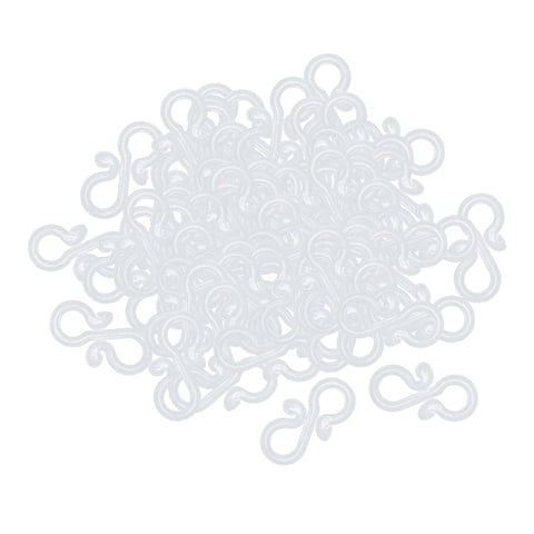 Bothyi - 100X Ganchos Para Cortina De Ducha Anillos Decorativos Para Cortina De Ducha De Baño De Granja