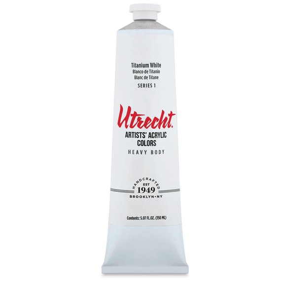 Pintura Acrílica Utrecht Blanco Titanio 150 ml