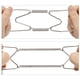 thumbnail image 5 of Uxcell 3Pack Colgador de Platos, Colgadores de Platos de Pared Invisibles de Acero Inoxidable de 10 Pulgadas para Platos Decorativos, Plata, 5 of 6