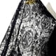 thumbnail image 2 of Lace Fabric II, suave encaje negro con forma de calavera, 140 cm de ancho (1 yarda), 2 of 6