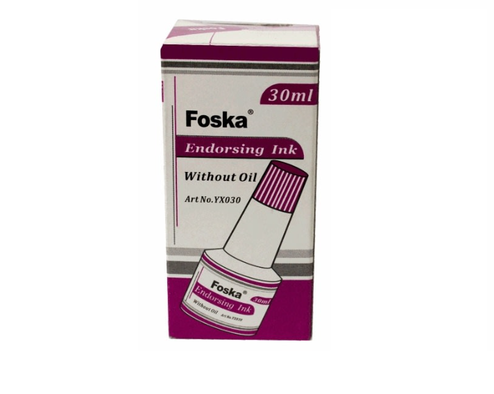 Tinta Tampon Morado 30Ml Yx030(Purple) Foska