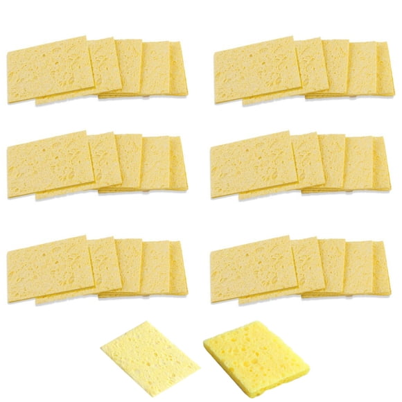Esponja para soldador Koofull 30 piezas 5 × 3,5 cm Almohadillas engorgadas