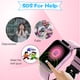 thumbnail image 5 of Reloj inteligente Monowul de 1,85 pulgadas para medir la frecuencia cardíaca de los niños, color rosa, 5 of 9