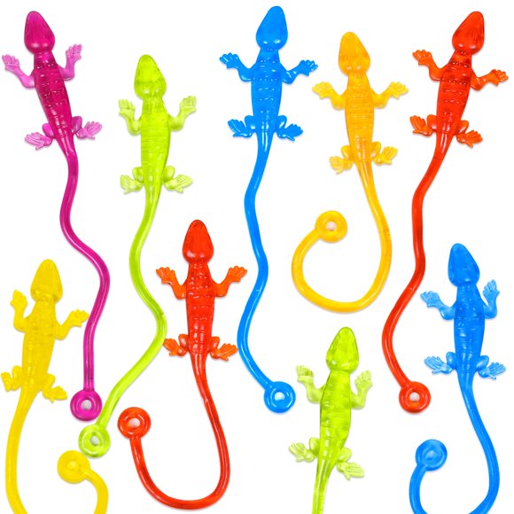 Sticky Gecko Toys 40 Unidades Para Regalos De Fiesta Para Niños