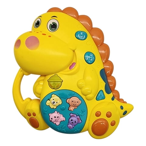 Fliperex - Juguete Piano Musical Con Luces Sonidos Animales Dinosaurio