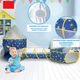 thumbnail image 5 of Carpa De Juegos Infantil Belug 3 En 1 Castillo Piscina Tunel Niños Azul, 5 of 5