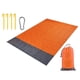 thumbnail image 1 of Manta De Picnic Al Aire Libre Alfombra De Playa Impermeable Campamento Alfombra A Prueba De Arena Naranja, 1 of 3