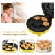 thumbnail image 3 of Wafflera Para Ninos Mini Maquina De Mini Tortas Y Panqueques Con Diseños De Figuras Animadas Placas Antiadherentes Rapido Calentamiento Ideal Para Desayunos Y Meriendas Infantiles FIGOIMPORT, 3 of 6