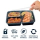 thumbnail image 3 of Recipientes para preparación de comidas Bentgo Prep, 20 unidades, sin BPA, color azul marino, 3 of 7