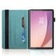 thumbnail image 2 of Funda con relieve del Árbol de la Vida para tablet Lenovo Tab m9 con soporte, ranuras para tarjetas y soporte para lápiz óptico. Azul, 2 of 6