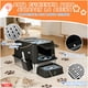 thumbnail image 5 of Set Arenero Gato Cerrado Baño Sanitario Michi Acero Inox Xxl Negro, 5 of 10