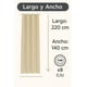 thumbnail image 3 of Cortina Blackout Lino 140x220cm Beige, 3 of 7