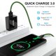 thumbnail image 2 of Cable USB C CLEEFUN trenzado de 5 unidades, 1/1/2/2/3 m, para iPhone 15, 2 of 8