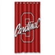thumbnail image 1 of Cortina de ducha Stanford Cardinal con ganchos (91 x 183 cm), 1 of 3