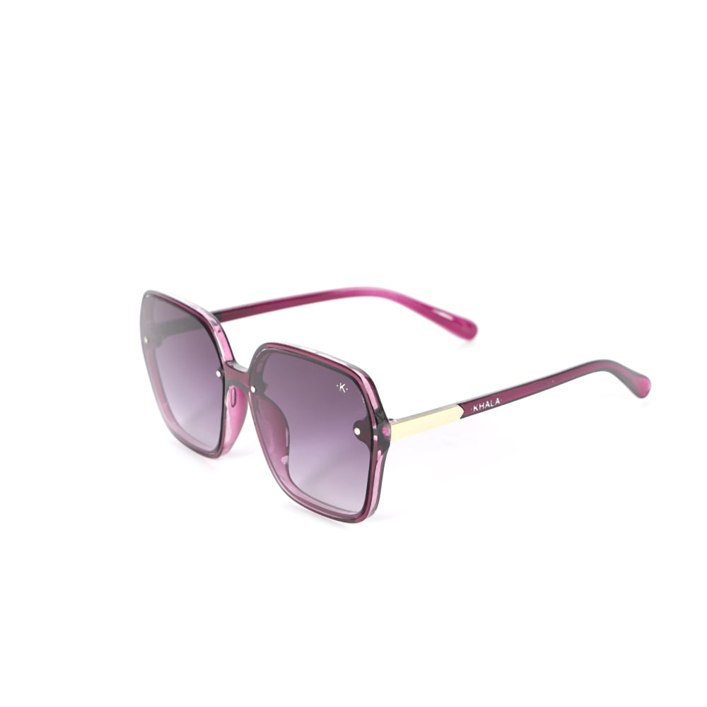 Lentes De Sol Oversize Morado Uv400