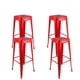 thumbnail image 1 of Set 4 Pisos Taburete De Bar 75 Cm Tolix Louis Rojo, 1 of 3