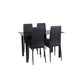 thumbnail image 2 of Comedor 4 Sillas Vidrio Negro, 2 of 13