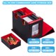 thumbnail image 2 of Caja de cartas MTG WELLMILLER para comandante con bandeja para dados, más de 200 cartas, 2 of 7