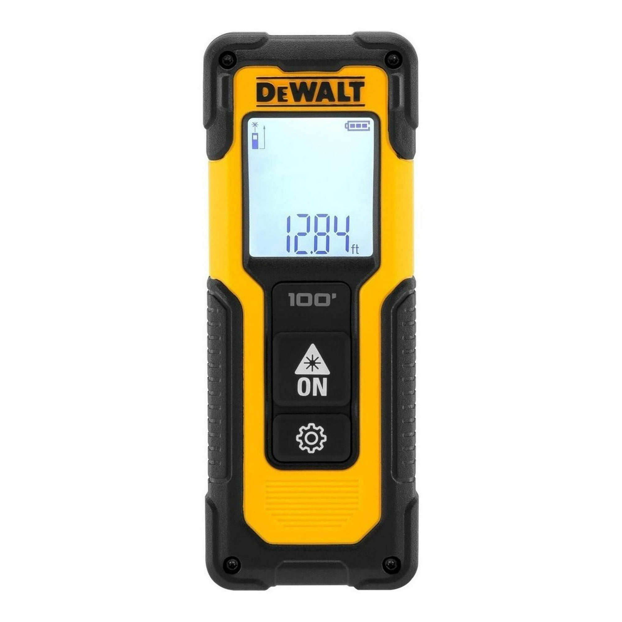 Medidor De Distancia Láser 30m Dewalt Dwht77100-cn Amarillo