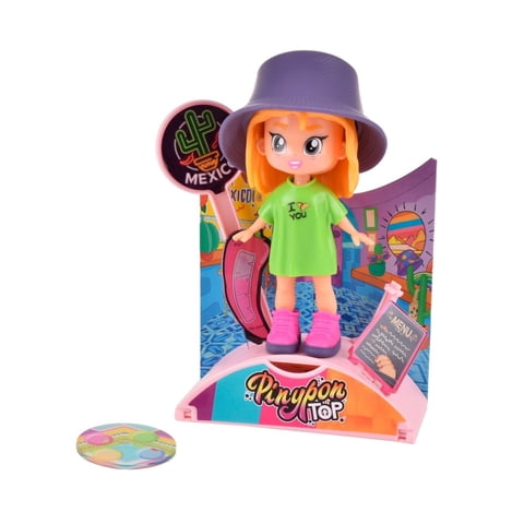 Muñeca 11 Cm Foodie Girls Pinypon Top - Comida Mexicana