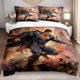 thumbnail image 1 of 3pcs Bedding set Superman Comic Art Print Duvet Cover Set | Polyester Digital Printing, 1 of 1
