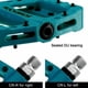 thumbnail image 4 of Pedales Rockbros Plataforma, Bicicleta Mtb Bmx Urbana Pines verde, 4 of 5