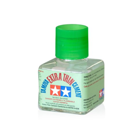 Pegamento Para Cemento Tamiya, Extra Fino, 40 Ml