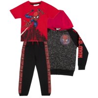 Set De Ropa Marvel Spiderman Boys De Forro Polar De 3 Piezas 3T