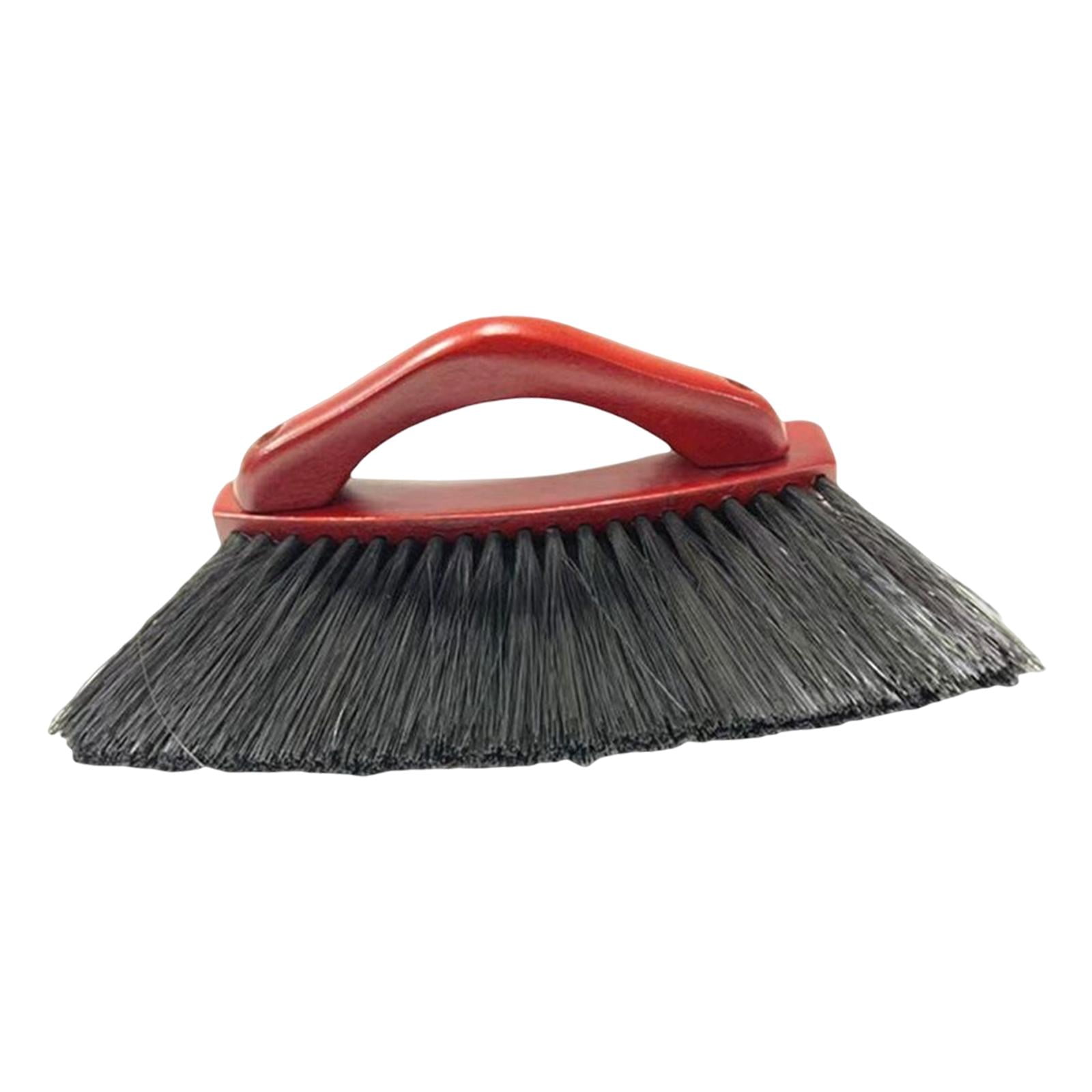 Magideal - Cepillo Profesional Para Billar Con Mango De Madera, Accesorios Para Billar, Limpiador De Tacos De Billar, Cepillo Para Carril De Billar Para Interior