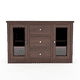thumbnail image 1 of Buffet Berlin Madera Chocolate Vidrio, 1 of 4