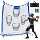 thumbnail image 1 of Objetivo de fútbol americano WICTTISPOSI 2,4 × 2,1 m 4‑objetivos, 1 of 9