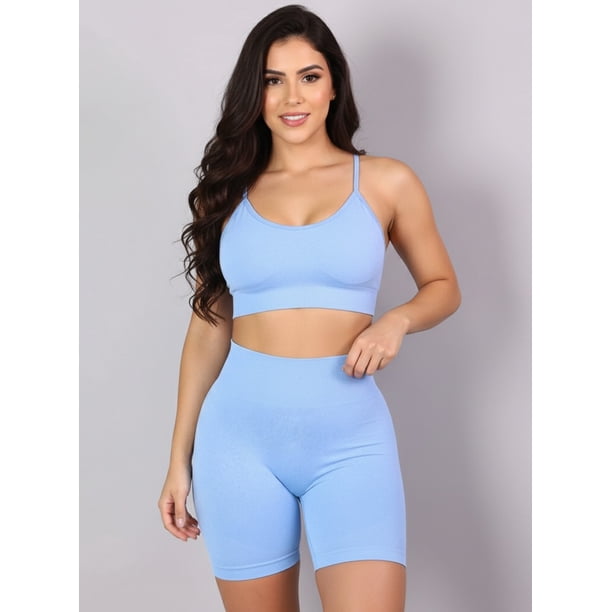 Conjunto Corto Deportivo Mujer Look Tiro