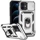 thumbnail image 1 of Estuche GANGXUN para iPhone 12 Pro, soporte giratorio 360°, estilo mecánico y magnético, 1 of 5
