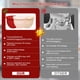 thumbnail image 3 of Inserto de Cuenco Naerza 5 Qt (Pack de 3) Plegable con Tapa, 3 of 4