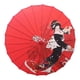 thumbnail image 5 of Paraguas de papel de aceite de estilo Oriental, paraguas nupcial de boda, paraguas de tela de seda para mujer para decoración de jardín Kimono, 5 of 5