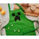 thumbnail image 2 of Delantal de cocina Minecraft Green Creeper Youth, 100% algodón, 2 of 6