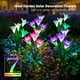 thumbnail image 2 of Luces Solares Para Jardín Exterior Paquete De 6 Con 24 Flores De Lirio, 2 of 7
