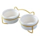thumbnail image 2 of Cuenco De Comida Para Gatos Elevado Dispensador De Alimentos Cuenco Para Perros Cuenco Alimentador De Alimentos De Agua Plato Para Gatos Azul, 2 of 5