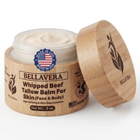 Bálsamo Batido De Sebo Bellavera 85Ml Hidratante Para Rostro Y Cuerpo