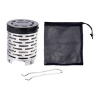 Magideal - Mini Calentador Para Acampar, Cubierta Calefactora Para Tienda De Campaña, Campana Calentadora Para Estufa, Cubierta Calefactora, Calentador Para Estu