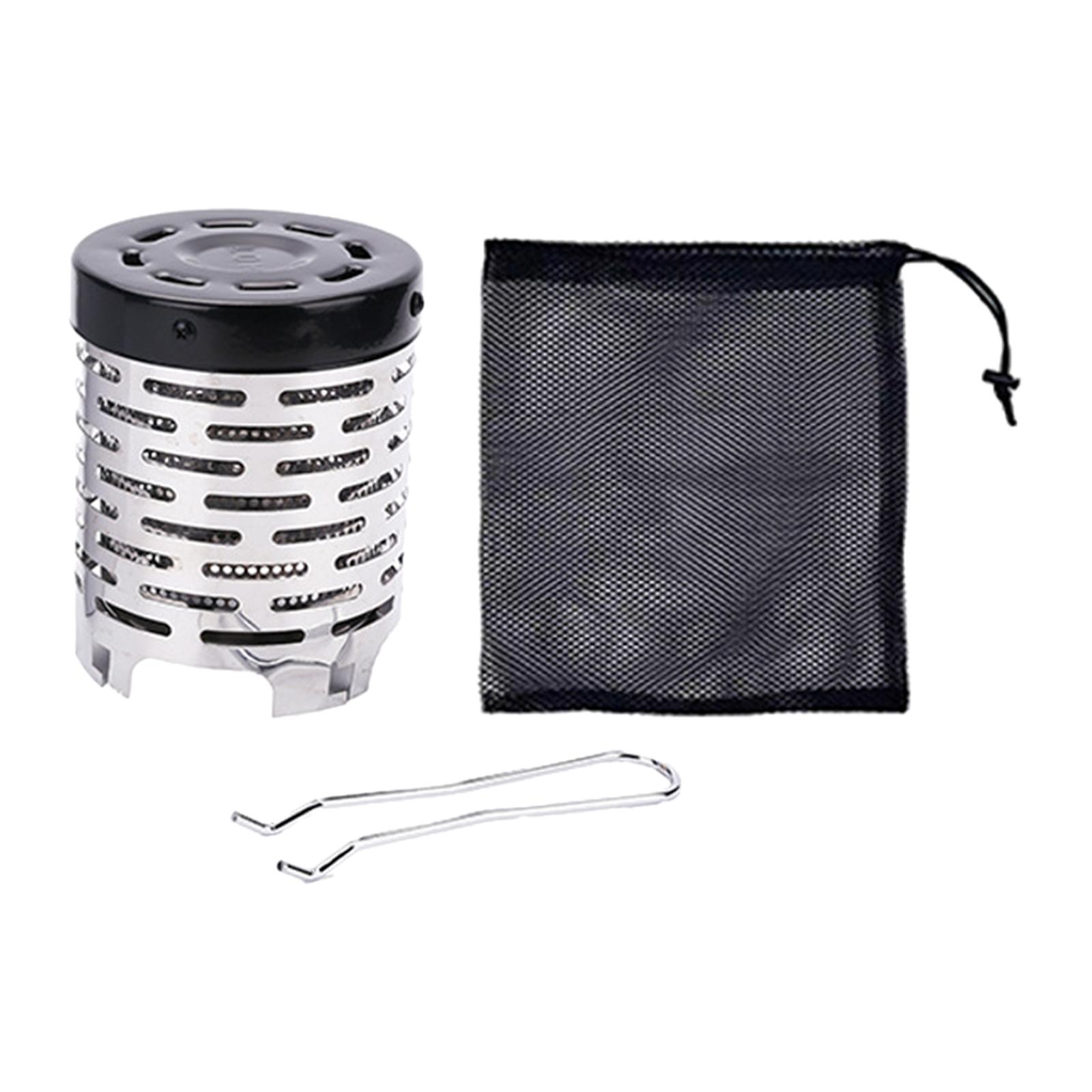 Magideal - Mini Calentador Para Acampar, Cubierta Calefactora Para Tienda De Campaña, Campana Calentadora Para Estufa, Cubierta Calefactora, Calentador Para Estu