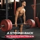 thumbnail image 5 of Accesorio para barra de sentadillas Safety Squat Bar Yes4All Premium, capacidad de 454 kg, 5 of 7